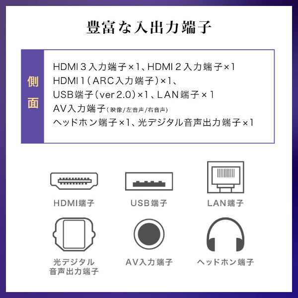 maxzen マクスゼン 32型 チューナーレス液晶テレビ CHiQ スマートテレビ Android TV JL32G7E/srm｜gioncard｜06