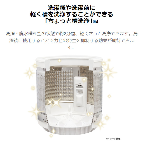 【京都は標準設置込み】洗濯機 全自動洗濯機 ハイアール 4.5kg ブラック 1人暮らし 小型 新生活　JW-U45B-K/srm | Haier | 05