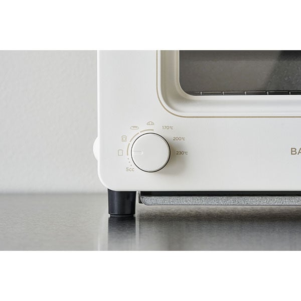 【箱側面穴あき】オーブントースター BALMUDA The Toaster  ホワイト K11A-WH バルミューダ ザ・トースター/srmの画像