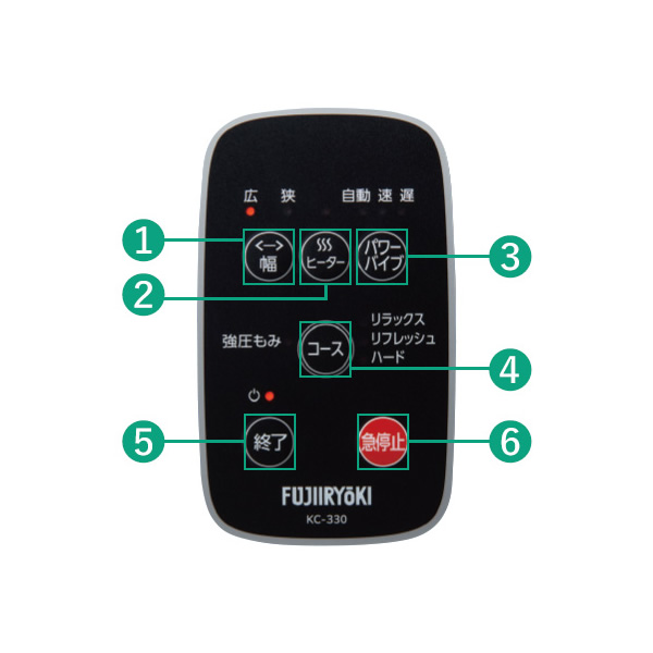 フットマッサージャー フジ医療器 モミーナ R22 KC-330 足裏 太もも ブラック/srm｜gioncard｜13