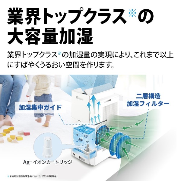 プラズマクラスターnext（空気清浄機本体）｜空気清浄機｜冷暖房