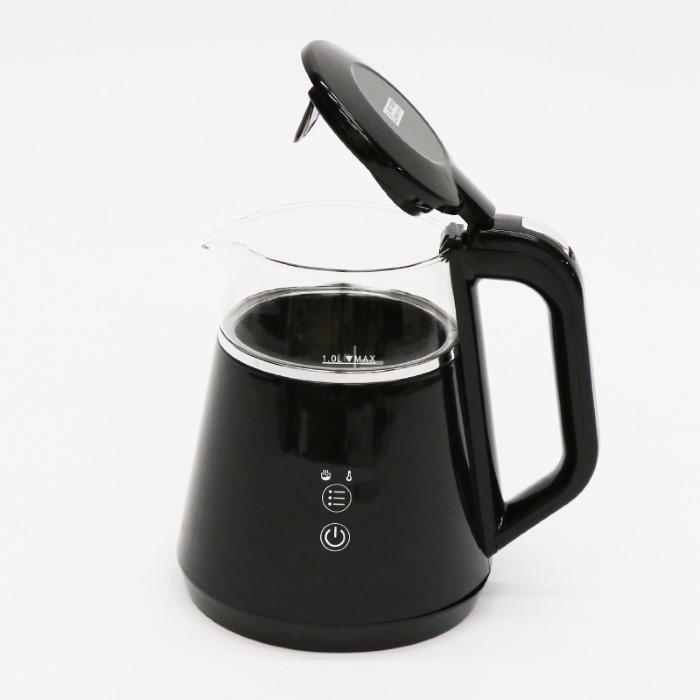 HIRO ヒロコーポレーション 温度調節機能付き電気ケトル 1L ホワイト KTK-10 WH | ヒロ・コーポレーション | 07