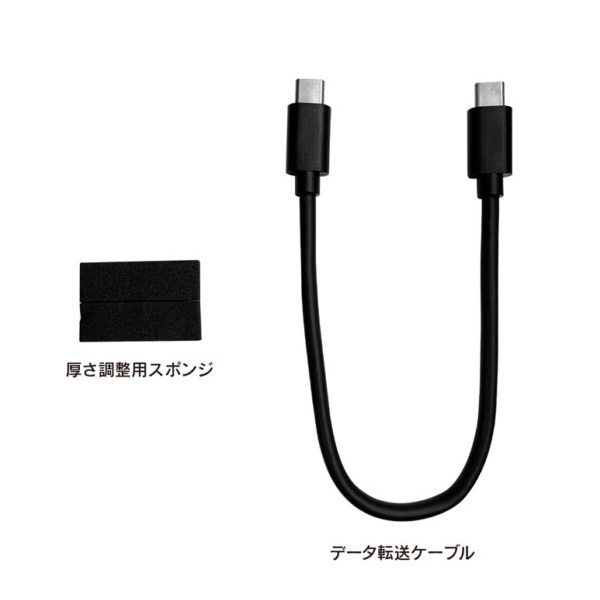 Lazos Type-C接続 2.5型外付けHDD/SSDケース 6個セット L-HC-B/srm_8