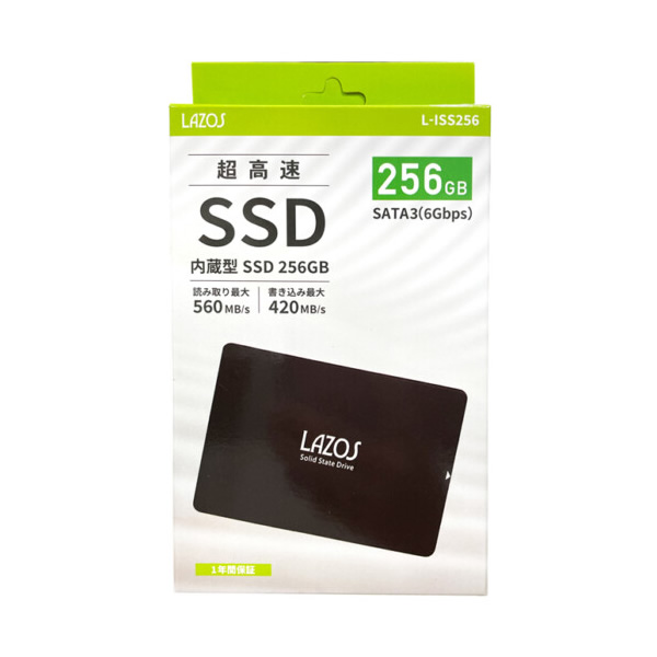 LAZOS 内臓SSD 256GB 2.5インチ SATA3.0 5個セット/srm｜gioncard｜06
