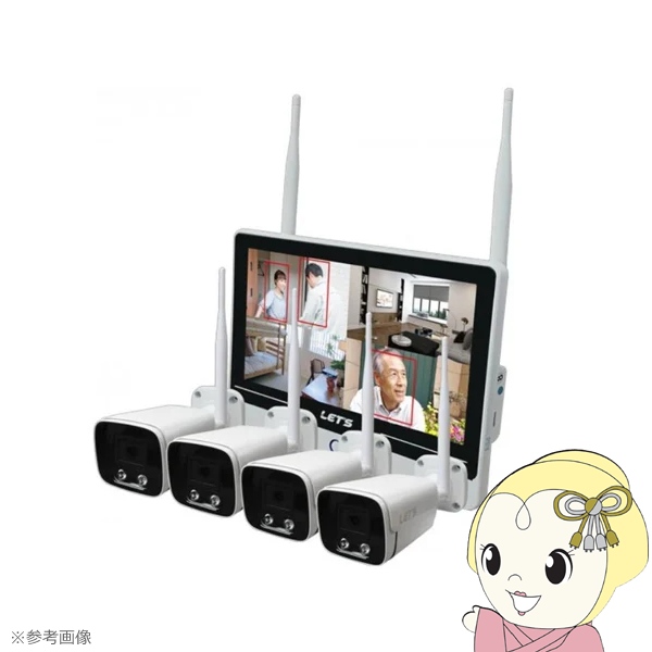 �h�ƃJ���� ���C�����X������NEO�O�����h�X����4C �Ď��J���� �J����4�Z�b�g ���b�c�R�[�|���[�V���� L-WMN-GS4C/srm