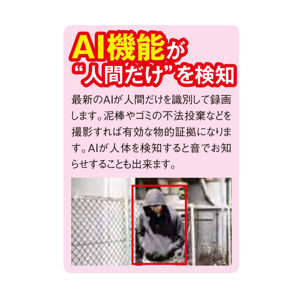 防犯カメラ ワイヤレス見張隊NEOグランドスラム4C 監視カメラ カメラ4つセット レッツコーポレーション L-WMN-GS4C/srm_3