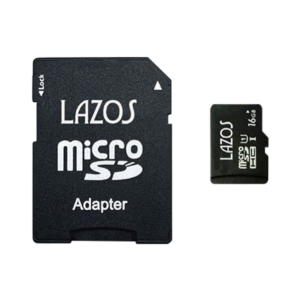 Lazos microSDHCメモリーカード 16GB CLASS6 紙パッケージ 20個セット L-B16MSD10-U1/srm｜gioncard｜02