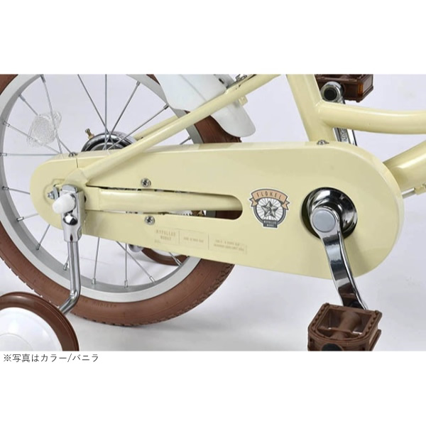 子供用自転車 16インチ 補助輪付き 泥除け付き 幼児用 子ども MYPALLAS マイパラス MD-16-SB ストロベリー/srmの画像