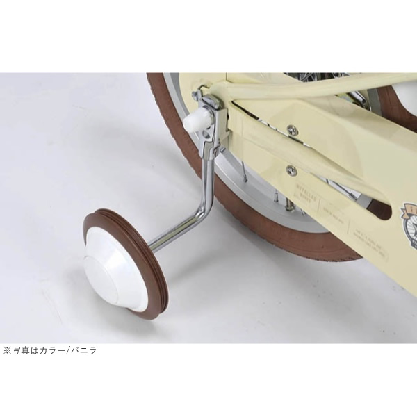 子供用自転車 16インチ 補助輪付き 泥除け付き 幼児用 子ども MYPALLAS マイパラス MD-16-SB ストロベリー/srmの画像