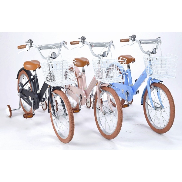 子供用自転車 18インチ 補助輪付き 泥除け付き 子ども MYPALLAS マイパラス おしゃれ かわいい MD-18-AQ アクア/srmの画像
