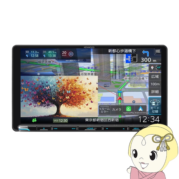 �J�[�i�r �P���E�b�h KENWOOD 9V�^ �ʑ��i�r MDV-M912L Apple CarPlay/Android Auto�Ή� �n��f�W�^��TV�`���[�i�[����/srm