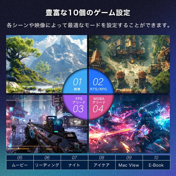 【メーカー直送】ゲーミングモニター 24.5型 MAXZEN マクスゼン MGM25IC03 FHD FullHD 24.5インチ ノングレア/srm_9