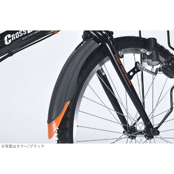 子ども用自転車 24インチ 折り畳み ジュニア マウンテンバイク MTB 6段変速 MYPALLAS マイパラス 子供 キッズ ブラック MJ-824F-BK/srmの画像