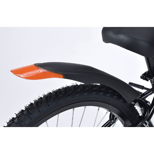 子ども用自転車 24インチ 折り畳み ジュニア マウンテンバイク MTB 6段変速 MYPALLAS マイパラス 子供 キッズ ブラック MJ-824F-BK/srmの画像