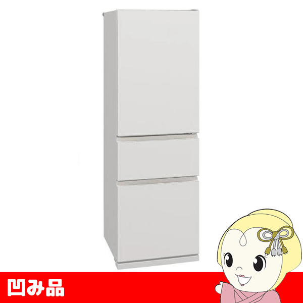 �y���ݕi�z�y�ݒu���z�O�H�d�@ �①�� 365L 3�h�A ���J�� ��60cm MR-CX37KL-W �}�b�g���l���z���C�g �������X �}���Ⓚ �^�񒆖�؎�