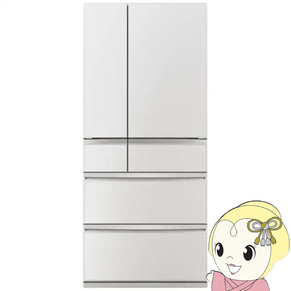 �①�Ɂy�ݒu���z�O�H�d�@ WXD�V���[�Y ��80cm 700L 6�h�A �ω��J���^�C�v �O�����h���l���z���C�g MR-WXD70N-W/srm