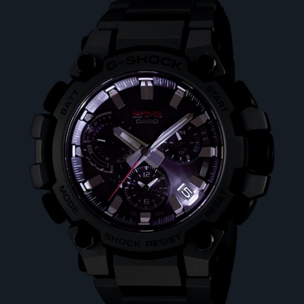 腕時計 ジーショック G-SHOCK 国内正規品 日本製 MT-G Bluetooth 搭載 電波ソーラー MTG-B3000D-1AJF メンズ シルバー カシオ CASIO/srm｜gioncard｜07