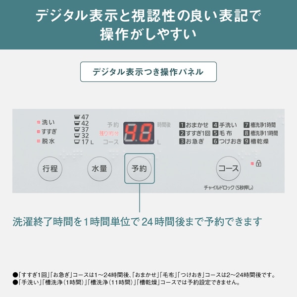 一都三県限定　配送設置無料　縦型洗濯機　Panasonic 2024年製 5kg Panasonic（パナソニック） 洗濯機 縦型 5kg 一人暮らし 【京都は標準