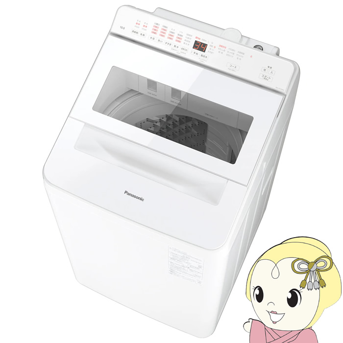 �S��������@ �y�W���ݒu��z Panasonic �p�i�\�j�b�N 10.0kg �z���C�g NA-FA10K6-W/srm