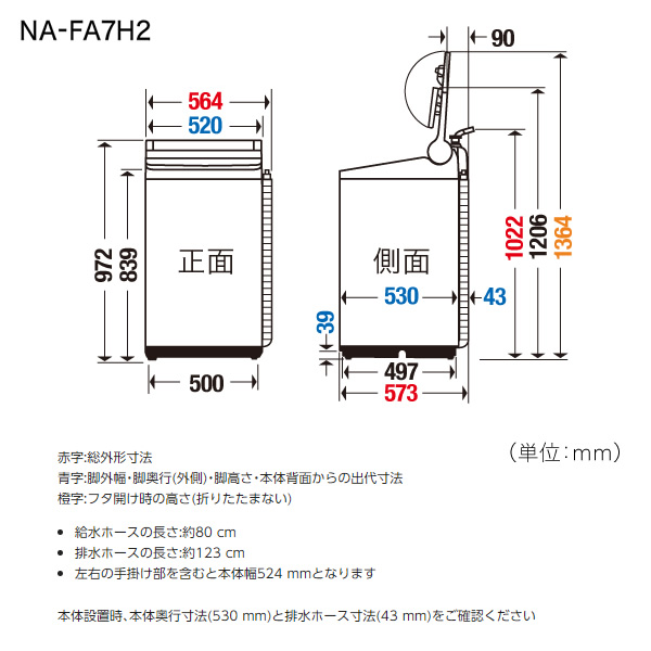 京都は標準設置込み】洗濯機 縦型 パナソニック 全自動洗濯機 7kg 泡