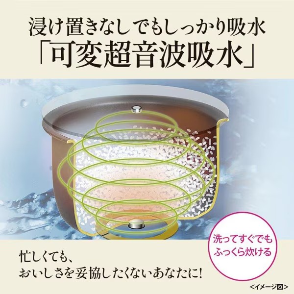 炊飯器 三菱電機 IHジャー炊飯器 ダブル備長...の詳細画像3
