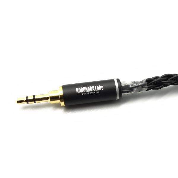 ヘッドホンリケーブル NOBUNAGA Labs 賀老 豪 Garou-Gou (がろう ごう) 3.5mm3極ステレオミニ/3.5mm2極モノラルミニ×2/srm_1