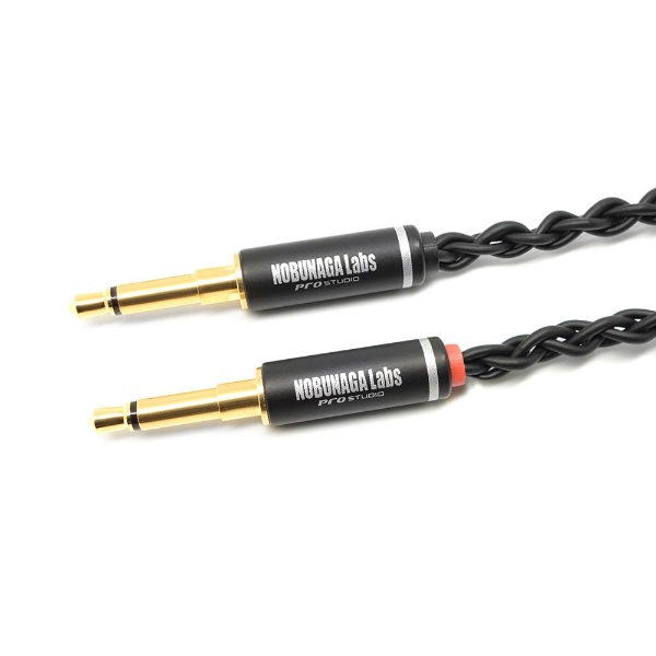 ヘッドホンリケーブル NOBUNAGA Labs 賀老 豪 Garou-Gou (がろう ごう) 3.5mm3極ステレオミニ/3.5mm2極モノラルミニ×2/srm_2