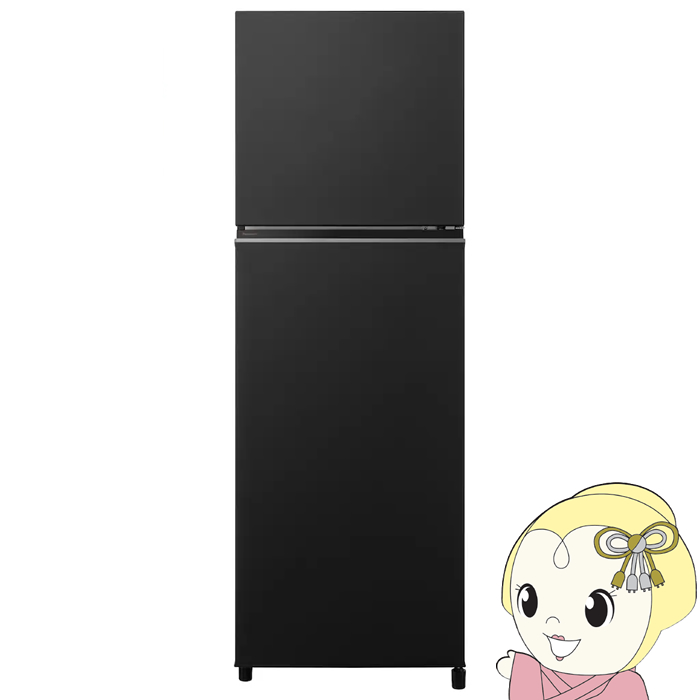 [\ 1TԈȍ~]① yWݒuz Panasonic pi\jbN 248L 2hA EJ }bgubN NR-B253T-K 