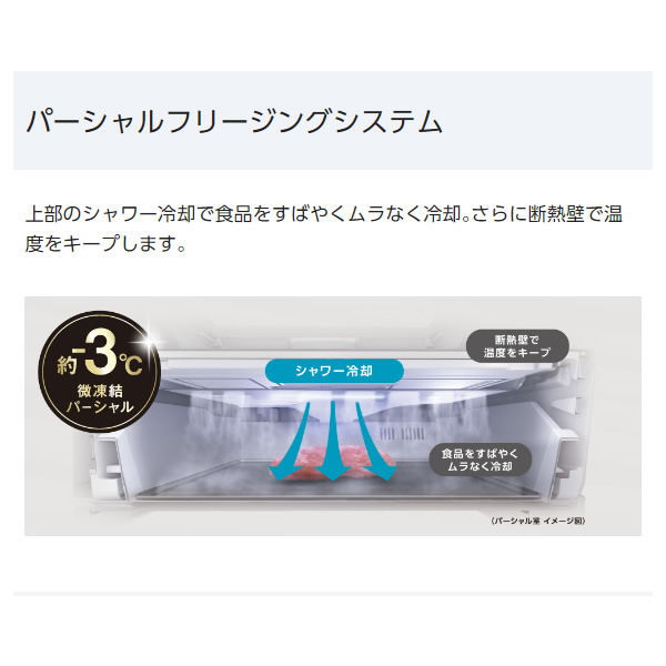 予約 約1週間以降]冷蔵庫【標準設置込み】パナソニック 450L 5ドア