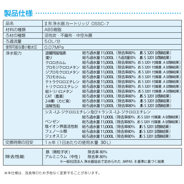 浄水器 カートリッジ キッツマイクロフィルター 家庭用 浄水器 オ