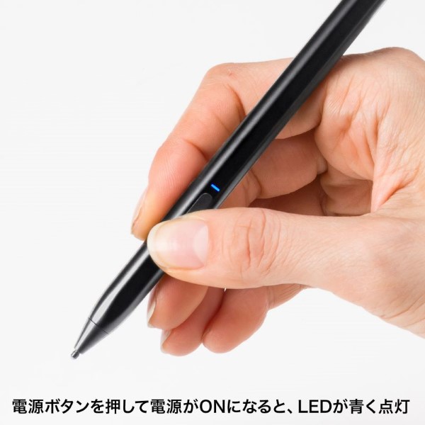 Microsoft Surface専用充電式極細タッチペン ブラック サンワサプライ PDA-PEN57BK/srm｜gioncard｜06
