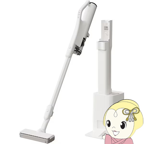 [�\��]�|���@ ���� HITACHI �R�[�h���X�X�e�B�b�N�N���[�i�[ �炭�����e�X�e�B�b�N �������ݎ��W�h�b�N�� 1.4kg �i�`�������z���C�g PV-BG1000R-W/srm