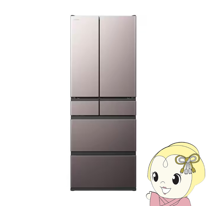 [�\�� ��1�T�Ԉȍ~]�①�� �y�W���ݒu��z ���� HITACHI 617L 6�h�A �u���X�g���[�u�O���[ R-HWC62Y-H