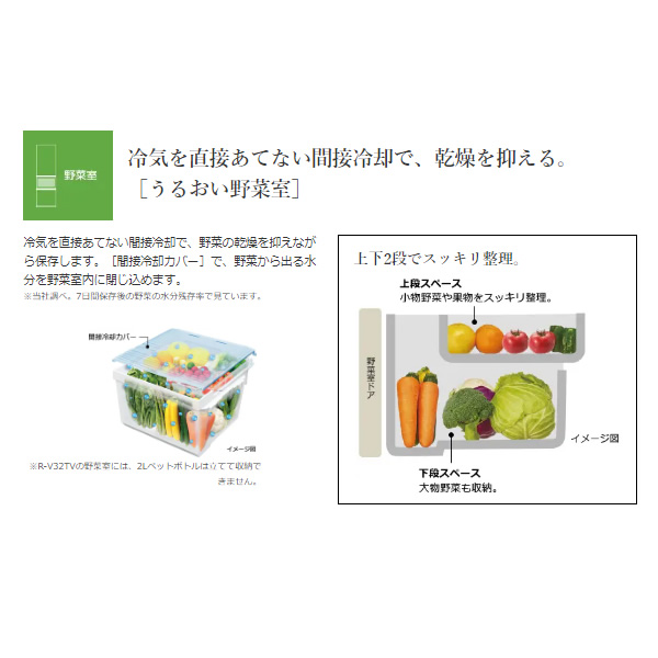 【メール便】 [予約 約1週間以降]冷蔵庫 【標準設置費込み】 日立 HITACHI 3ドア冷蔵庫 315L 左開き ライトゴールド R-V32TVL-N 【NAN2703427542】(98820円)