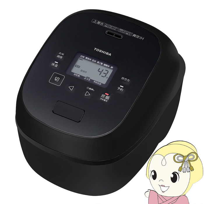 ���ъ� ���� TOSHIBA �^��IH�W���[���ъ� �������� 1������ �O�����u���b�N RC-18RXA-K/srm