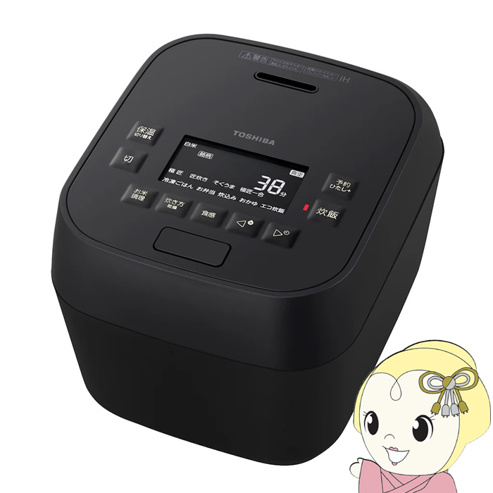 ���ъ� ���� TOSHIBA �^�󈳗�IH�W���[���ъ� �������� 3.5������ �O�����u���b�N RC-6MGX-K/srm