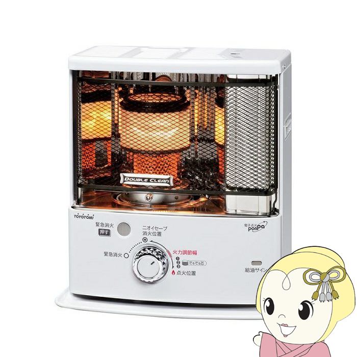 TOYOTOMI（トヨトミ） 石油ストーブ ダブルクリーン 木造7畳/鉄筋10畳