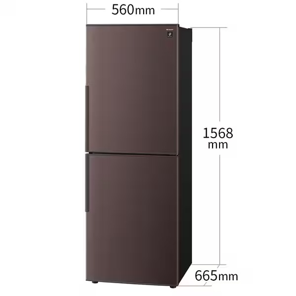 SHARP 冷蔵庫、冷凍庫（色：ブラウン系）｜キッチン家電｜家電