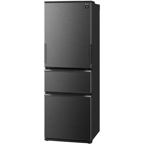 [予約 約1-2週間以降]冷蔵庫 【標準設置費込】 シャープ SHARP 374L 幅60cm どっちもドア 3ドア ダークアッシュグレー SJ-PW37P-H ぎおん | SHARP | 01