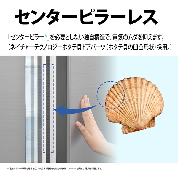 [予約 約2-3週間以降]冷蔵庫 【設置込】 シャープ SHARP 502L 幅68.5cm フレンチドア（観音開き） 6ドア アッシュシルバー SJ-X502P-S | SHARP | 08