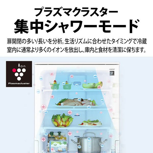 SHARP 冷蔵庫（ドア枚数：5枚ドア）｜冷蔵庫、冷凍庫｜キッチン家電