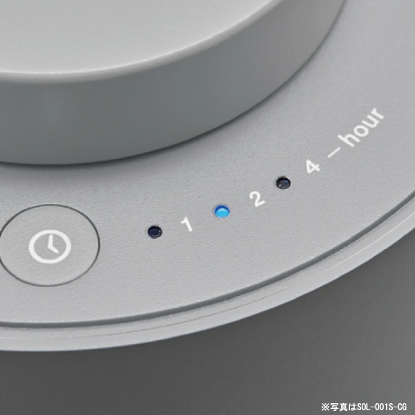 cado（カドー） 電気ヒーター 電気ストーブ 首振り機能 クールグレー