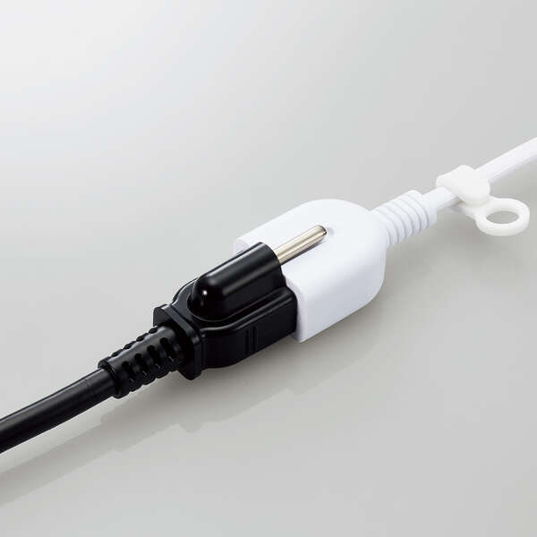 エレコム 電源タップ 延長コード ホコリ防止シャッター付 ホワイト 0.1m T-X01-2101WH | ELECOM | 05