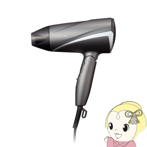 テスコム TESCOM プロテクトイオン ヘアードライヤー グレー TD360A-H