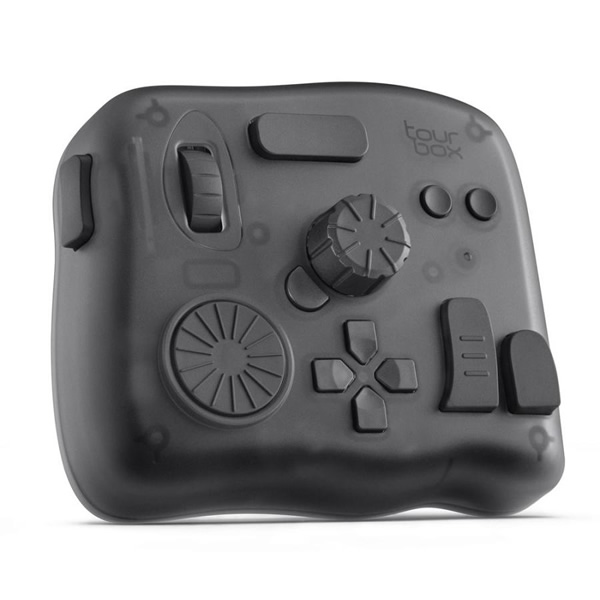 TourBox Elite SPモダンスモークブラックトランスルーセント+USB TourBox Elite ツアーボックス エリート モダンスモークブラック