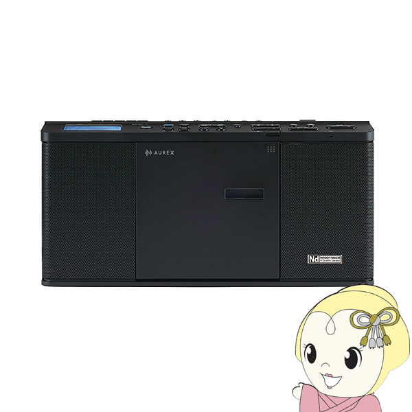 TOSHIBA SD/USB/CDラジオ 東芝 Bluetooth対応 AUREX ブラック TY