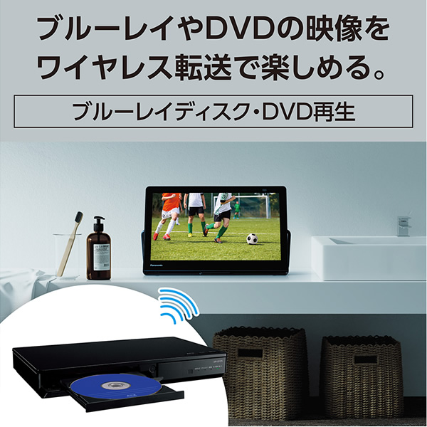 Panasonic ポータブルテレビ（付属品：ミニBーCASカード）｜テレビ