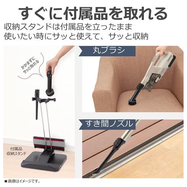 掃除機 東芝 TOSHIBA サイクロン式スティッククリーナー TORNEO cordless メタリックベージュ VC-CLX73-C/srm | TOSHIBA | 11