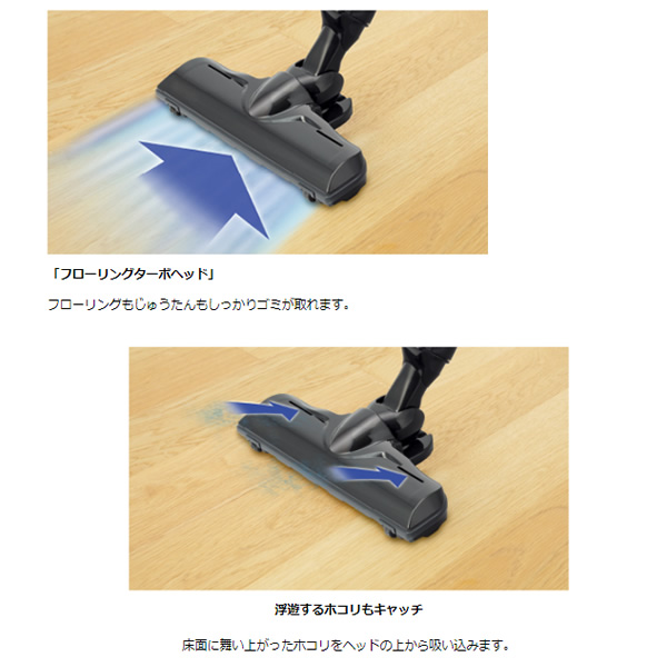 [予約 約1週間以降]掃除機 東芝 紙パック式クリーナー ストームグレー VC-PM7A-H/srm | TOSHIBA | 03