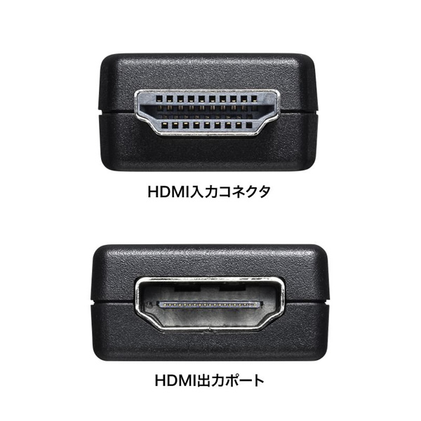 EDID保持器 サンワサプライ HDMI用 4K/60Hz HDCP2.2対応 VGA-EDID/srmの画像